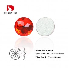 DZ 1061 Round Flat Back Crystal rhinestones